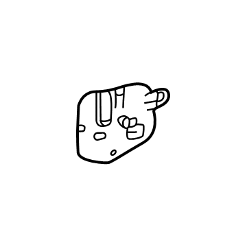 Toyota 67833-62010 Hole Cover