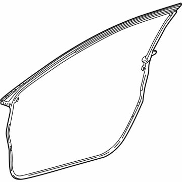 Toyota 67861-62020 Door Weatherstrip