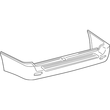 Toyota Land Cruiser Bumper Cover - 52159-6A912