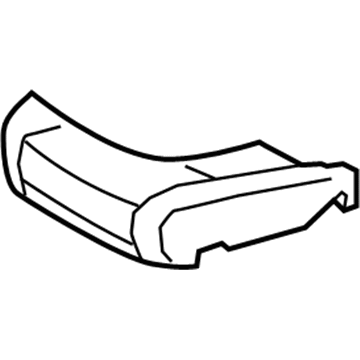 Toyota 71512-0C100 Seat Cushion Pad