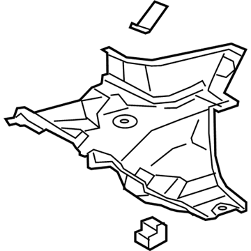 Toyota 77606-12220 Tank Shield