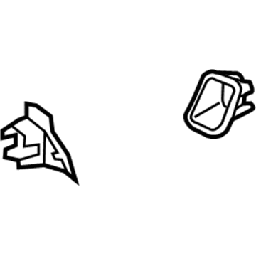 Toyota 52156-0C040 Lamp Bezel