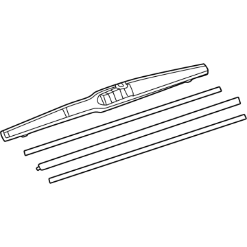 Toyota 85242-0E110 Wiper Blade