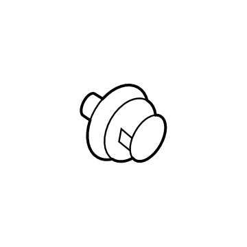 Toyota 90467-A0006 Wheel Opening Molding Clip