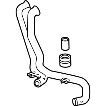 17621-0S012 Toyota Inlet Hose Illustration 1 of 1