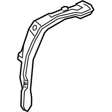77277-02180 Toyota Pipe Shield Illustration 1 of 1