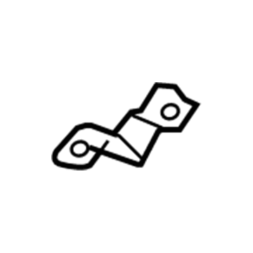 77217-02120 Toyota Filler Pipe Support Bracket Illustration 1 of 1