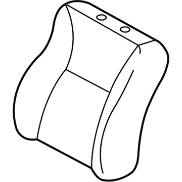 Toyota 71073-02D50-B0 Seat Back Cover