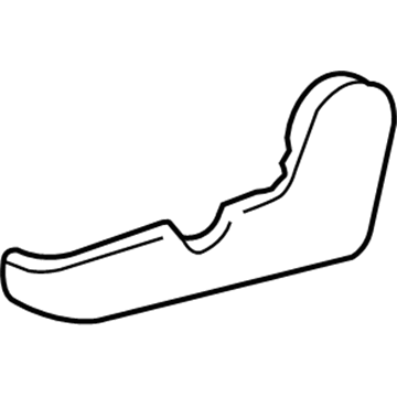 71811-AA090-B0 Toyota Outer Cover, Passenger Side Illustration 1 of 1