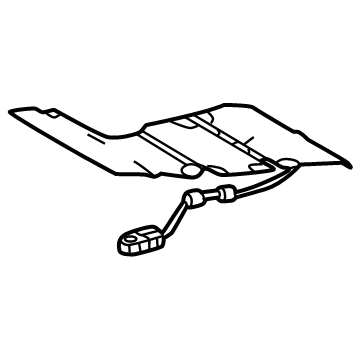 Toyota 87510-0C080 Seat Cushion Heater