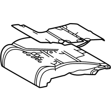 Toyota 71501-0C030 Cushion Assembly