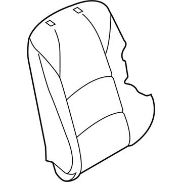 Toyota 71073-WB011 Seat Back Cover