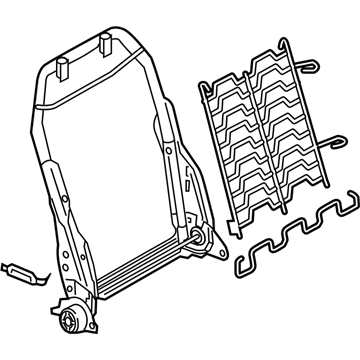 Toyota 71630-WB001 Seat Back Frame