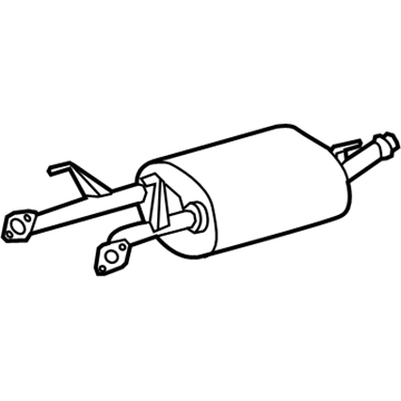 Toyota 17420-0F042 Muffler & Pipe