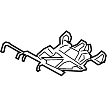 Toyota 71051-F4011 Support Spring