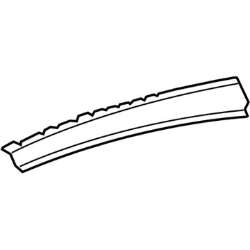 61203-06130 Toyota Inner Reinforcement, Passenger Side Illustration 1 of 1