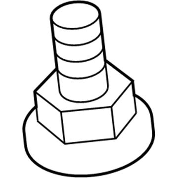 Toyota 90149-40012 High Mount Lamp Screw