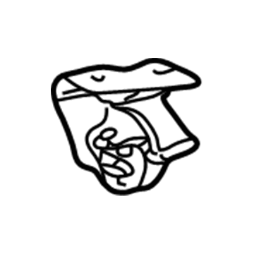 Toyota 17509-0A060 Muffler With Tail Pipe Support