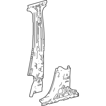 Toyota 61301-60200 Center Pillar Reinforcement