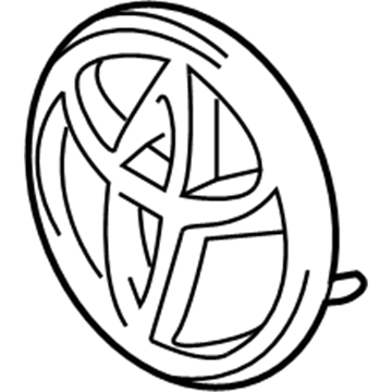 Toyota 53141-30120 Emblem