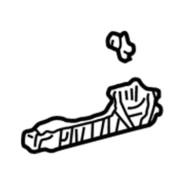 Toyota Matrix Exterior Door Handle - 69202-AA011