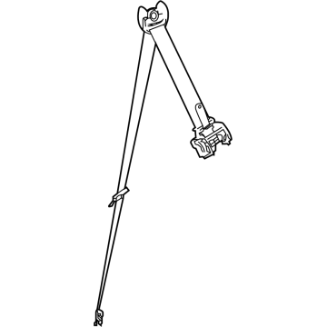 Toyota 73370-35340-C1 Outer Belt Assembly