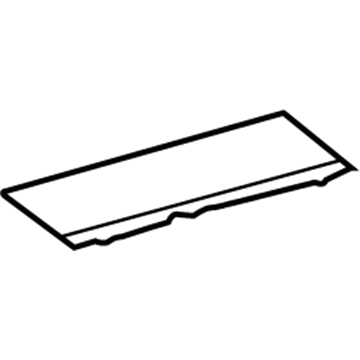 58412-48040-C0 Toyota Trim Board, Black, Driver Side Illustration 1 of 1