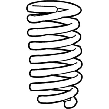 Toyota 48131-0C093 Coil Spring