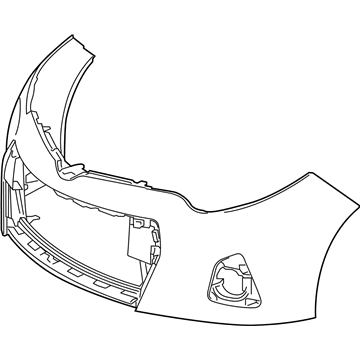 Toyota Corolla Bumper Cover - 52119-03906