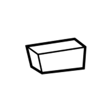 61822-0E020 Toyota Baffle Plate, Driver Side Illustration 1 of 1