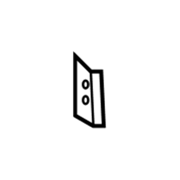 66383-0E030 Toyota Tow Hook Bracket Illustration 1 of 1