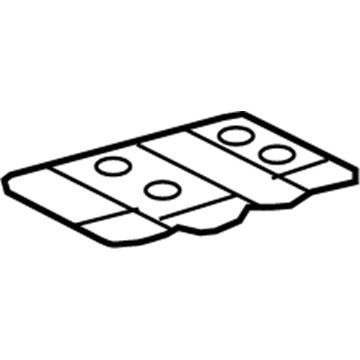 Toyota 12121-50230 Oil Pan Baffle