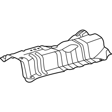 Toyota 58152-30120 Rear Shield