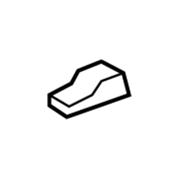 Toyota 72124-0C010-C0 Frame End Cap