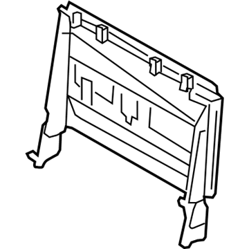 Toyota 79304-0C011 Seat Back Frame