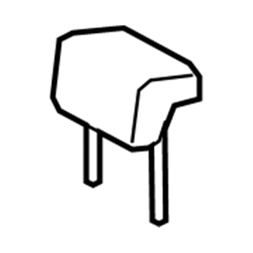 Toyota 71960-0C251-B0 Headrest, Center