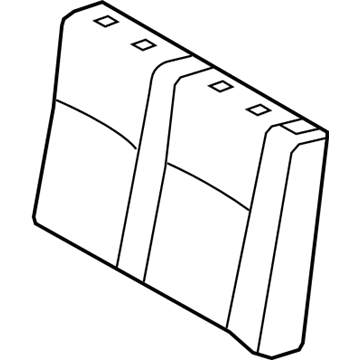 Toyota 79024-0C061-B0 Seat Back Cover