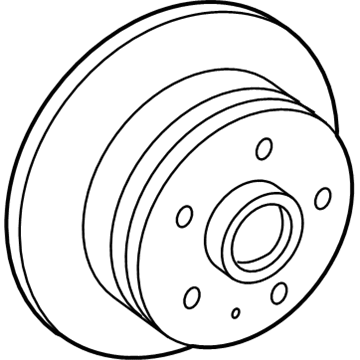 Toyota Avalon Brake Rotor - 42431-06110