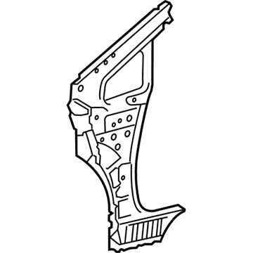 Toyota 61023-47050 Inner Hinge Pillar