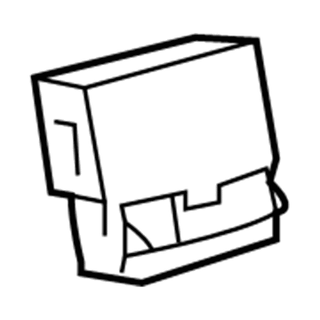 86250-02040 Toyota Microphone Assembly, Amplifier Illustration 1 of 1