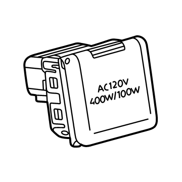 Toyota 85531-60090 Power Outlet