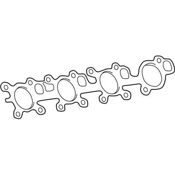 17173-38020 Toyota Gasket, Exhaust Manifold To Head, Driver Side Illustration 1 of 1