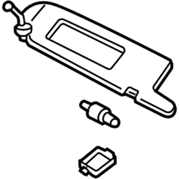 Toyota 74320-AA231-B1 Sunvisor