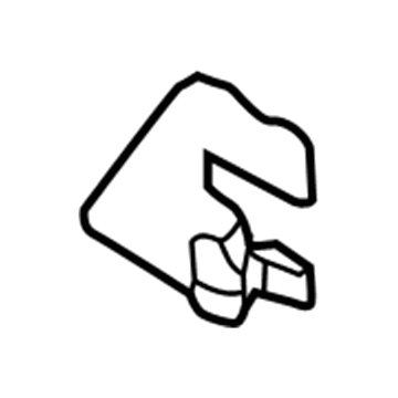 53747-06010 Toyota Apron Assembly Plate, Passenger Side Illustration 1 of 1