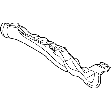 17167-0T060 Toyota Heat Shield, Upper Illustration 1 of 1