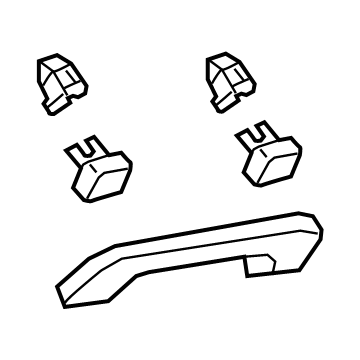 Toyota 74610-12140-C0 Grip Handle