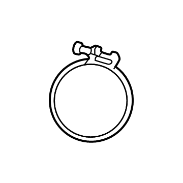 Toyota 96111-10800 Intake Hose Clamp