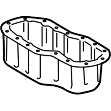 Toyota 12102-0S010 Lower Oil Pan