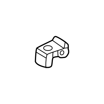 53235-04020 Toyota Bracket, Horn Mounting Illustration 1 of 1