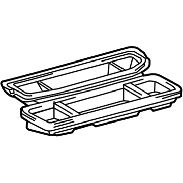 55990-02100 Toyota Defroster Duct, Lower Illustration 1 of 1